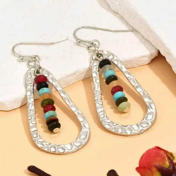 New water drop earrings - Picture 2 of 4
